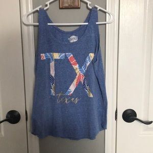 Texas no sleeve shirt